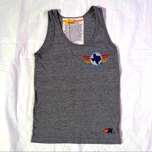 Aviator Nation Austin City Limits Tank - Adult XS - Unisex - Heather Gray